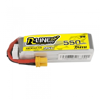 Tattu R-Line 550mAh 11.1V 3S1P 95C Lipo Battery XT30 Stecker