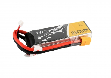 TATTU 2300mAh 11.1V 45C 3S1P Nighthawk 250 Battery with XT60 Plug