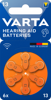 Varta Hörgerätebatterie Acoustic V13 6er Blister