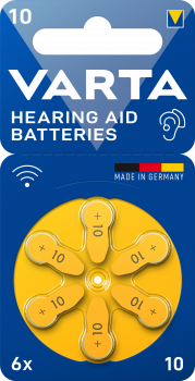 Rayovac Hörgerätebatterie Acoustic V10 6er Blister - Kopie