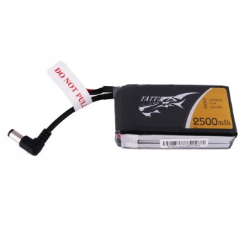 Tattu 2500mAh 2S 7.4V Ersatz-Lipo-Akku mit DC5.5mm Stecker für Fatshark Goggles