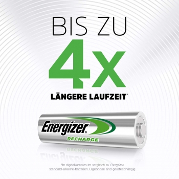 Preview: Energizer Akku Powerplus HR 6 AA Mignon 2000 mAh 4er Blister