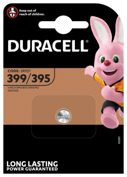 Duracell Silberoxid Uhrenbatterie 399-395-SR57-SR927SW