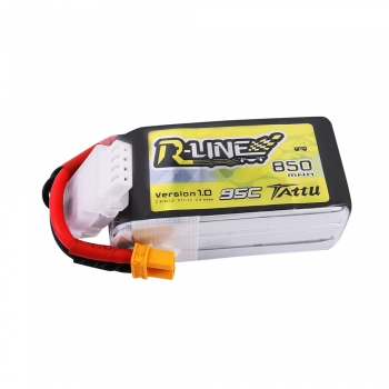 Tattu R-Line 850mAh 11,1 V 3S1P 95C Lipo-Akku mit XT30-Stecker