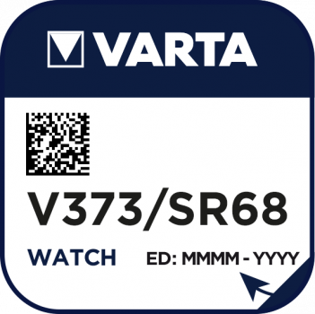 Preview: VARTA V373 Silberoxid Uhrenbatterie 1er Miniblister