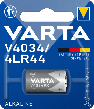 Varta Alkaline A544-4LR44-V4034PX - 1er Blister