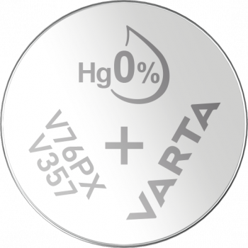 Preview: VARTA Knopfzelle Silver Oxide V76PX SR44 Foilpack