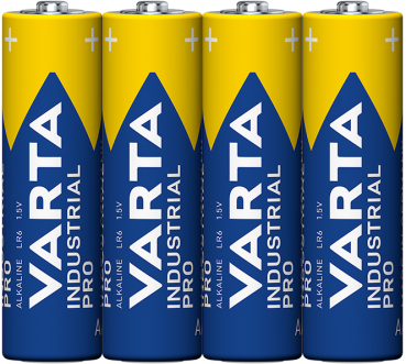 Varta Industrial Pro Alkaline 4006 AA LR6 - 4er Folienpack