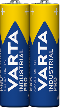 Varta Industrial Pro Alkaline 4006-LR6-E91-AA-Mignon - 2er Folienpack