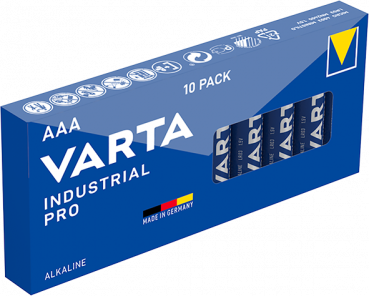 Varta Industrial Pro Alkaline 4003-LR03-AAA-Micro - 10er Pack
