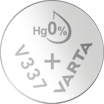 VARTA V337 Silberoxid Uhrenbatterie 1er Miniblister