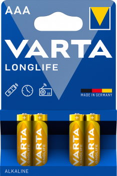 Varta Longlife Alkaline 4103 LR03 AAA Micro 4er Blister