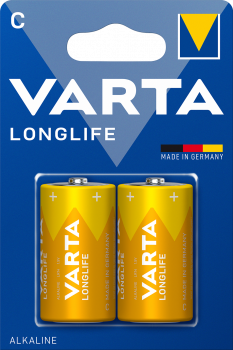 Varta Longlife Alkaline 4114 LR14 C Baby 2er Blister