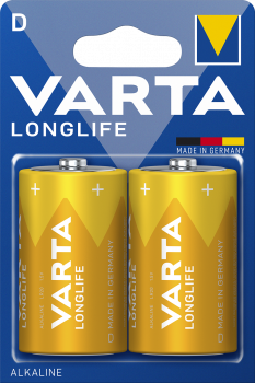 Varta Longlife Alkaline 4120 LR20 D Mono 2er Blister