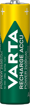 Preview: Varta Recharge Akku HR 6-AA-Mignon 2400 mAH - 4er Blister