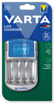 Varta LCD Charger inkl.12V-Adapter (ohne Akkus)