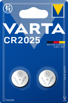 VARTA Lithium CR 2025 3V 2er Blister