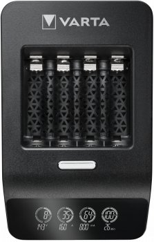 Preview: Varta LCD Lader Ultra Fast Charger+ 15 Minuten inkl. 4x AA R2U 2100 mAh