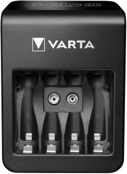 Preview: Varta LCD PLUG Charger+ inkl. 4x AA 2100 R2U mAh