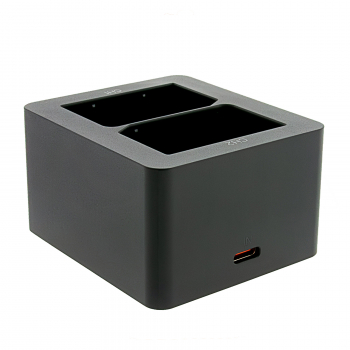 Preview: VTPro Dual Ladegerät für Leica M11P M11M 24029 BP-SCL7 inkl. USB-C Kabel