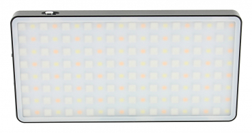 Preview: VTPro LED Foto und Videolicht mit 160 einstellbaren RGB LEDs und 3 Szenen