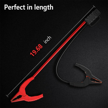 Preview: Lokithor EC8 Starterkabel mit Batterieklemmen für Jumstarter