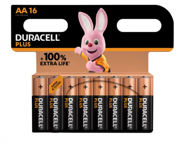 Duracell Plus LR6 AA Mignon MN1500 - 16er Blister