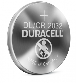 Preview: Duracell Lithium Knopfzelle CR 2032 3V 2er Blister