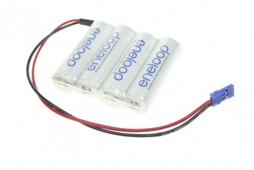 Akkupack für Graupner Eneloop 4/AA-R  4,8V / 2000mAh - F1x4