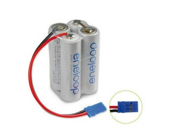 Akkupack für GRAUPNER Eneloop 4/AA-W Akkupack 4,8V / 2000mAh - F2x2