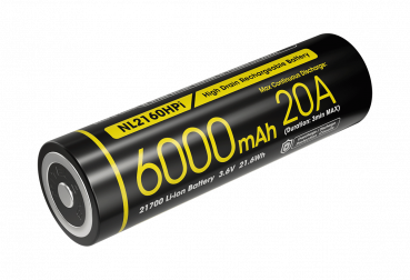 Nitecore LI-Ion Akku 21700, 6000mAH NL2160HPI