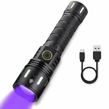 Infinio PRO ZOOM FOCUS 365nm Schwarzlicht UV-Taschenlampe