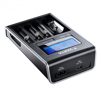 Varta LCD Dual Tech Charger for Ni-MH AA/AAA, Li-Ion