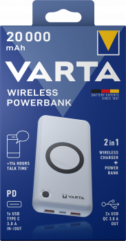 Varta Wireless Power Bank 20000