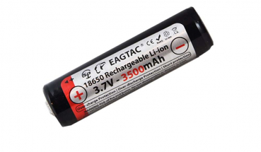 Eagtac 18650 Li-Ion Akku 3500 mAh 3,7 V IC-Protected