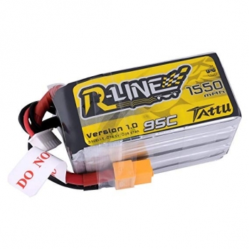 Tattu R-Line 1550mAh 95C 5S1P Lipo-Akku mit XT60-Stecker