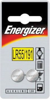 Energizer Alkaline Knopfzelle 191 LR55 AG8 Blister 2
