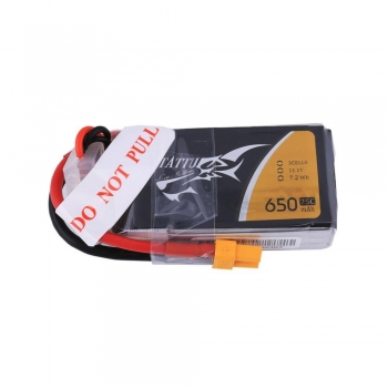 Tattu 650mAh 3S1P 75C 11.1V Lipo Akku mit XT30 Stecker