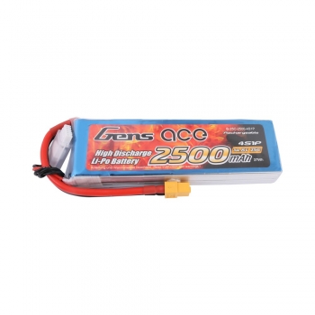 Grepow 2500mAh 14,8V 25C 4S1P Lipo Akku mit XT60 Stecker