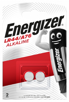 Energizer Alkaline Knopfzelle A76 LR44 AG13 Blister 2