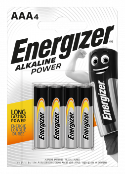 Energizer Alkaline Power Micro - AAA - LR03 - 4er Blister