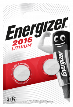 Energizer Lithium LD CR 2016 3V 2er-Maxiblister