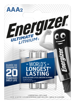 Energizer Ultimate Lithium L92 AAA Micro 2er Blister