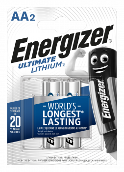 Energizer Ultimate Lithium L91 AA Mignon 2er Blister