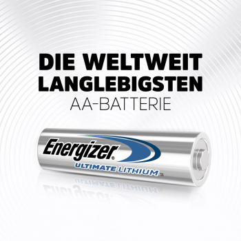 Preview: Energizer Ultimate Lithium L91 AA Mignon 4er Blister