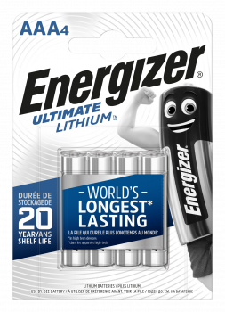 Energizer Ultimate Lithium L92 AAA Micro 4er Blister