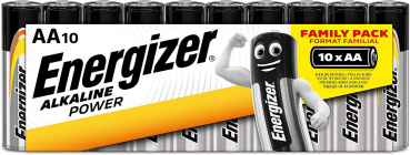 Energizer Alkaline Power Mignon - AA - LR6 - 10er Shrink