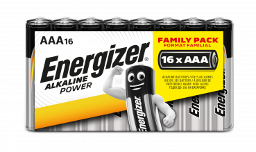 Energizer Alkaline Power Micro - AAA - LR03 - 16er Shrink/Folienpack