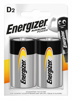 Energizer Alkaline Power Mono - D - LR20 - 2er Blister