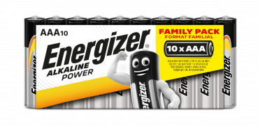 Energizer Alkaline Power Micro - AAA - LR03 - 10er Shrink